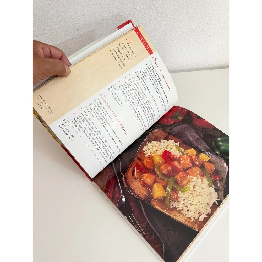 Campbells Easy Home Cooking Cookbook Over 125 Recipes Hardcover ISBN 0887058973